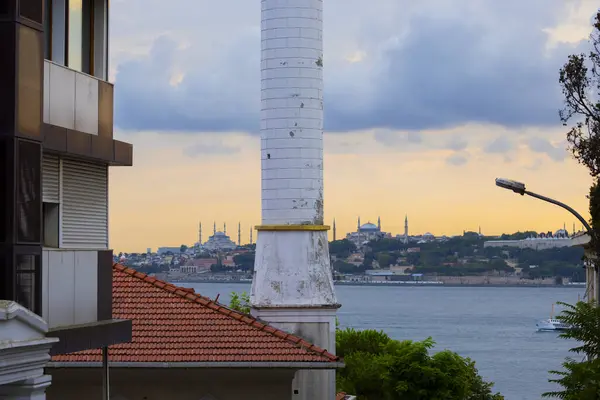 Исторический Полуостров Стамбула Самые Красивые Пейзажные Фотографии — стоковое фото