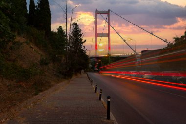İstanbul Boğazı Köprüsü 15 Temmuz Şehitler Köprüsü (15 Temmuz Sehitler Koprusu).