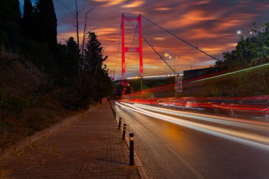 İstanbul Boğazı Köprüsü 15 Temmuz Şehitler Köprüsü (15 Temmuz Sehitler Koprusu).