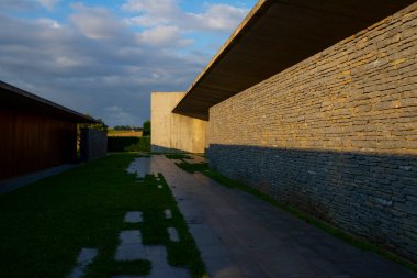 Ünlü Sancaklar Camii Camii 'nin panoramik manzarası
