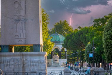 İstanbul Sultanahmet Meydanı Alman Çeşmesi.