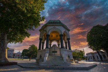 İstanbul Sultanahmet Meydanı Alman Çeşmesi.