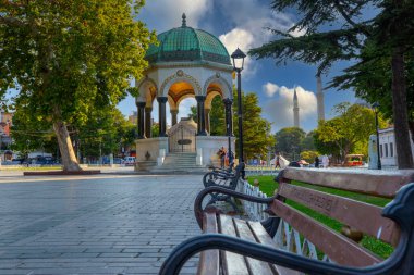 İstanbul Sultanahmet Meydanı Alman Çeşmesi.