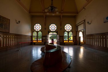 İstanbul Sirkeci ilçesindeki eski tren istasyonu., 
