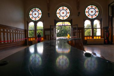 İstanbul Sirkeci ilçesindeki eski tren istasyonu., 