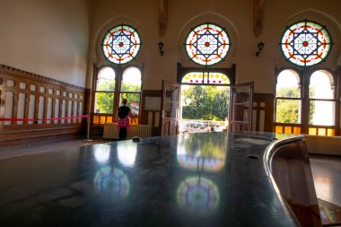 İstanbul Sirkeci ilçesindeki eski tren istasyonu., 