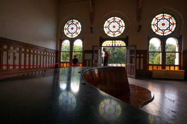 İstanbul Sirkeci ilçesindeki eski tren istasyonu., 