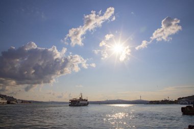 Galata Köprüsü 'nden İstanbul manzarası