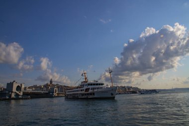 Galata Köprüsü 'nden İstanbul manzarası