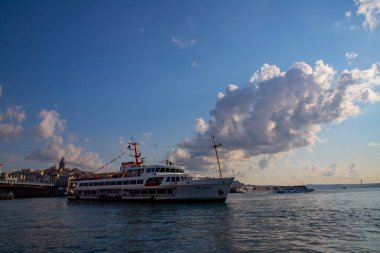 Galata Köprüsü 'nden İstanbul manzarası