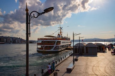 Galata Köprüsü 'nden İstanbul manzarası