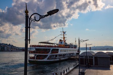 Galata Köprüsü 'nden İstanbul manzarası