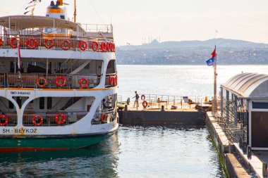 Galata Köprüsü 'nden İstanbul manzarası
