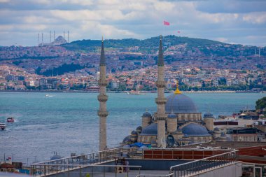 Süleyman Camii, bahçesinden İstanbul manzarası