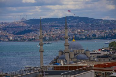 Süleyman Camii, bahçesinden İstanbul manzarası