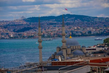 Süleyman Camii, bahçesinden İstanbul manzarası