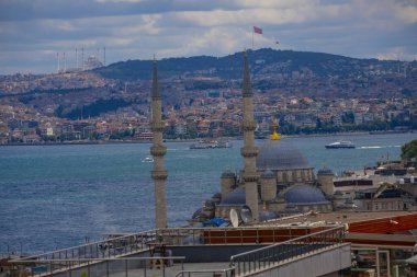 Süleyman Camii, bahçesinden İstanbul manzarası