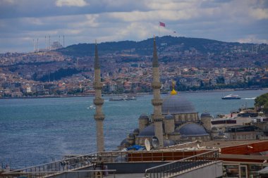 Süleyman Camii, bahçesinden İstanbul manzarası