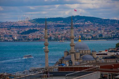 Süleyman Camii, bahçesinden İstanbul manzarası