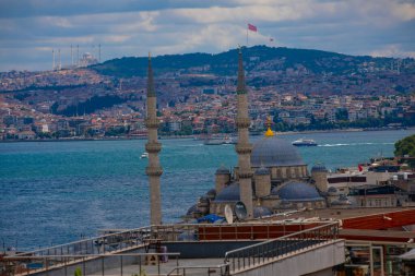 Süleyman Camii, bahçesinden İstanbul manzarası
