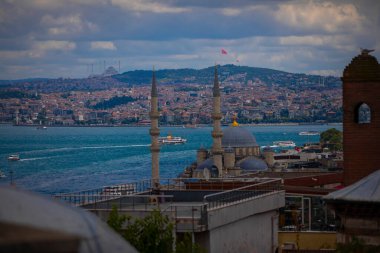 Süleyman Camii, bahçesinden İstanbul manzarası