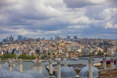 Süleyman Camii, bahçesinden İstanbul manzarası