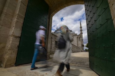 Süleyman Camii, bahçesinden İstanbul manzarası