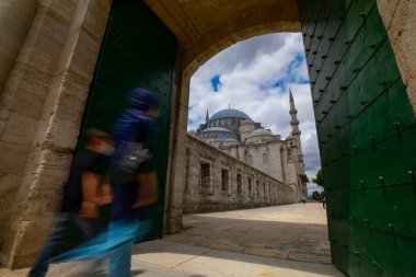 Süleyman Camii, bahçesinden İstanbul manzarası