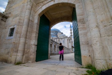 Süleyman Camii, bahçesinden İstanbul manzarası