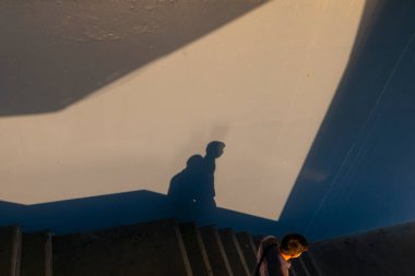 İstanbul şehir manzarası Galata Köprüsü 'nden