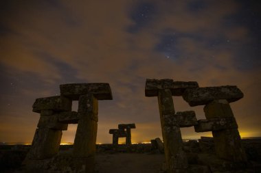 Blaundus Antik Kentinde gece astronomi yıldızı ve samanyolu fotoğrafları