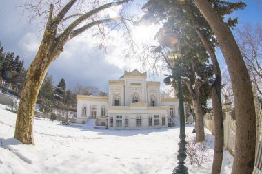 Sultan Abdulhamid tarafından 1885 yılında Beşiktaş 'ta inşa edilen Yıldız Hamidiye Camii (Türk Yıldız Hamidiye Camisi, Beşiktaş, İstanbul))