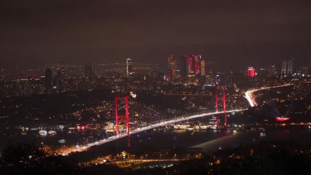 100Th Anniversary Celebrations Republic Trkiye Synchronized Drone Lights Show Drone — Vídeos de Stock