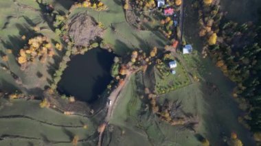 Yukari Koyunlu köyü Savsat Artvin 'deki Balik Golu (Balık Gölü)