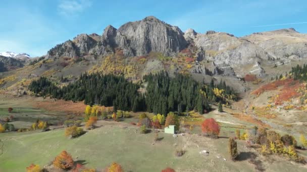 Villaggio Minerario Bazgiret Lago Bazgiret — Video Stock
