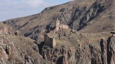Devil Castle (Seytan Kalesi), also known as Cildiran Castle and Kal-I Devil, escape, demon fortress is also passed, Ardahan nearby Kars, Turkey