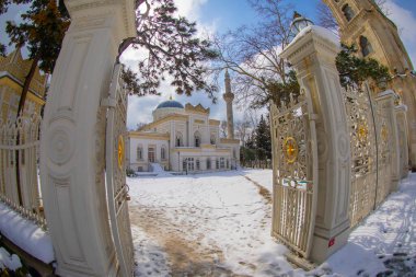 Sultan Abdulhamid tarafından 1885 yılında Beşiktaş 'ta inşa edilen Yıldız Hamidiye Camii (Türk Yıldız Hamidiye Camisi, Beşiktaş, İstanbul))