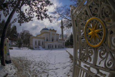 Sultan Abdulhamid tarafından 1885 yılında Beşiktaş 'ta inşa edilen Yıldız Hamidiye Camii (Türk Yıldız Hamidiye Camisi, Beşiktaş, İstanbul))