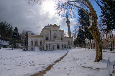 Sultan Abdulhamid tarafından 1885 yılında Beşiktaş 'ta inşa edilen Yıldız Hamidiye Camii (Türk Yıldız Hamidiye Camisi, Beşiktaş, İstanbul))