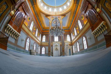 Sultan Abdulhamid tarafından 1885 yılında Beşiktaş 'ta inşa edilen Yıldız Hamidiye Camii (Türk Yıldız Hamidiye Camisi, Beşiktaş, İstanbul))