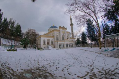 Sultan Abdulhamid tarafından 1885 yılında Beşiktaş 'ta inşa edilen Yıldız Hamidiye Camii (Türk Yıldız Hamidiye Camisi, Beşiktaş, İstanbul))