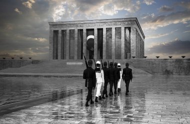 Anitkabir, Türkiye Cumhuriyeti 'nin kurucusu Mustafa Kemal Atatürk' ün mozolesidir. Anitkabir, Türk halkının sık sık ziyaret ettiği tarihi yerlerden biri..