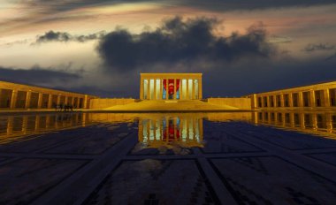 Anitkabir, Türkiye Cumhuriyeti 'nin kurucusu Mustafa Kemal Atatürk' ün mozolesidir. Anitkabir, Türk halkının sık sık ziyaret ettiği tarihi yerlerden biri..
