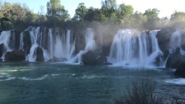 Bosna-Hersek 'teki Kravice şelalesi - doğa yolculuğu geçmişi