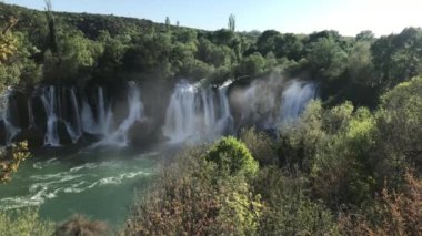 Bosna-Hersek 'teki Kravice şelalesi - doğa yolculuğu geçmişi