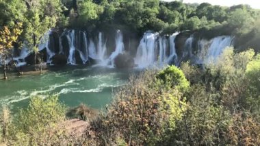 Bosna-Hersek 'teki Kravice şelalesi - doğa yolculuğu geçmişi
