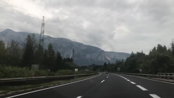Arrampicanti Arrampicate Paesaggistiche Nelle Dolomiti — Video Stock