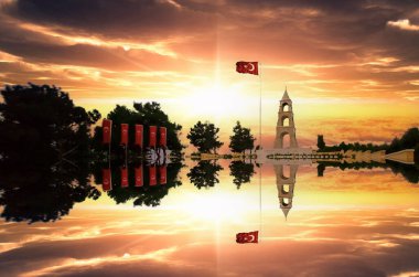 Bu şehitlik, Kanakkale savaşlarında binlerce şehit ve yaralanan 57. Alay 'ın anısına inşa edildi..