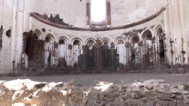 Ani Ruins Kars Unesco World Heritage List — Stock Video