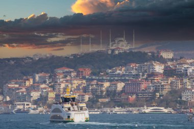 İstanbul şehrinin manzarası, Büyük Camlica Camii